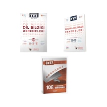 2027 2027 Limit Tyt Türkçe Dil Bilgisi 60 Deneme + Sosyal Bilimler 20x20 Deneme + Anla Kazan Paragraf Deneme 3'lü Set