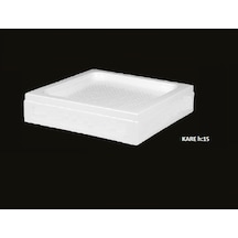 Alika 120x120 Kare H:21 Panelli Duş Teknesi