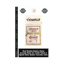 Özel Üretim Balıkçı Deniz Avcılığı Balık Avı Yemli Takım 3 İğneli Hazır Beden Youvella 1401 2-0