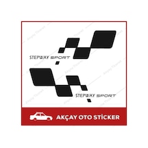 Sandero Stepway Sticker (Takım Set) Sandero Sticker Oto Sticker