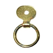 Halkalı Tablo, Çerçeve Askısı, Küçük, 15x28mm, Sarı - 100 Adet 10 CM