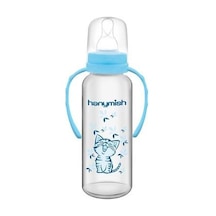 HANYMİSH KULPLU PP BİBERON 240CC Beyaz - Gri