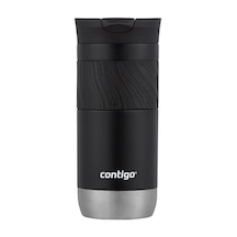 Contigo Byron Pro Snapseal Termos Bardak 470ml - Siyah Krom Taban Siyah