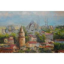 Galata'nın Işığında İstanbul Silüeti