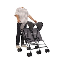 İkiz Bebek Arabası Pratik Baston