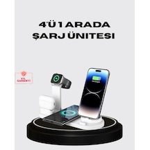 Kablosuz Şarj İstasyonu 4 Cihaz Destekli Ve Hızlı Şarjlı Diğer