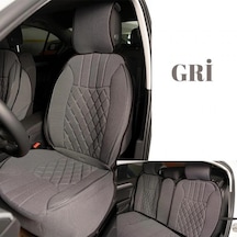 Audi 100 Serisi Oto Koltuk Minderi Ön Arka 5'li Takım Gri Şhn