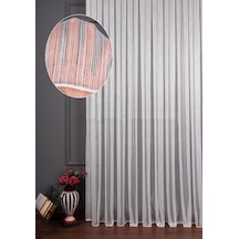 Arben Marmaris Gümüş Simli Tül Perde / Ölçünüze Özel Dikim