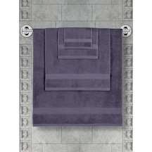 Cotton Arel Pamuk Banyo Havlusu 70x140 Mürdüm
