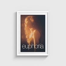 Euphoria Dizi Posteri Tablo Çerçeveli Poster Duvar Dekorasyonu Beyaz Çerçeveli Tablo Beyaz Çerçeveli Tablo Dn11d564beyaz