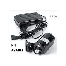 150W Ev Tipi Aile Dikiş Makine Motoru ve Pedalı