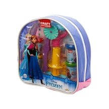 Crafy Frozen Sırt Çantalı Oyun Hamuru Seti 200 Gr. 18 Parça Çok  Renkli