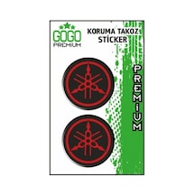 Yamaha Uyumlu 1 Koruma Takozu İkili Damla Sticker Çok Renkli