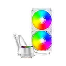 Power Boost Deep 240mm Lga1700/am4/am5 Argb Beyaz Fanlı Sıvı Soğutma Sistemi