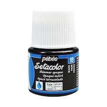 Pebeo Setacolor Opak Kumaş Boyası Metalik 99 Shimmer Black