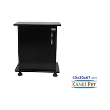 Kanki Pet İthal Akvaryum Mdf Siyah Sehpa 50 x 30 x 67 CM