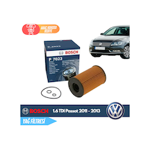 Volkswagen Passat 1.6 Dizel 2011 - 2013 Model Yağ Filtresi