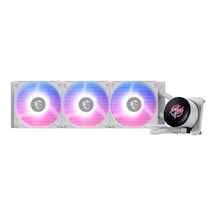 Tr Mpg Corelıquıd P13 360 Whıte 360 Mm Beyaz Argb Gen2 2.1 Lcd Ekranlı Sıvı İşlemci Soğutucusu