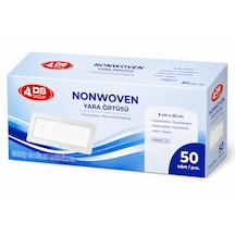 Ds Sağlık Nonwoven Yara Örtüsü 9cm 25cm 50'li