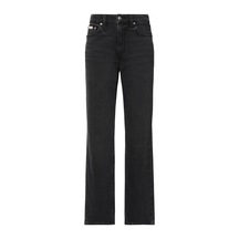 Calvin Klein Hıgh Rıse Straıght M, Q2l Siyah Kadın Kot Pantolon