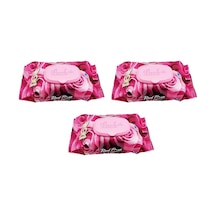 3 Paket Red Rose Islak Havlu Mendil 90 Adet Kapaklı Gül Kokulu-9090087505148