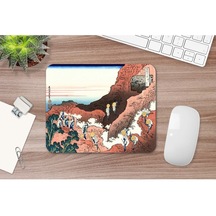 Hokusai Climbing On Mt. Fuji 17 X 21 Cm Mouse Pad Mousepad