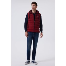 Lee Cooper Caspıan Erkek Yelek Bordo -16075-Bordo
