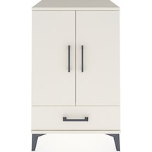 Hyperion Komodin 3 Raflı Tek Çekmeceli 2 Kapaklı 60x44x96 Ayt... Aytaşı