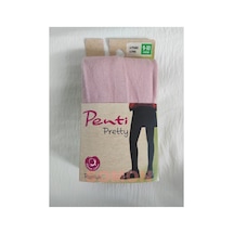 Penti Kız Çocuk Pamuk Külotlu Çorap Pretty Pamuklu Külotlu Çorap Açık Pembe