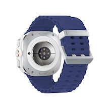 Newface Watch 7 Ultra Kr417 Rug Silikon Kordon - Lacivert Açık Mor
