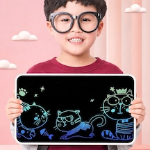 Tableti Xl Büyük Boy 21 Inç Lcd Çift Taraflı Yetişkinler Ve 3 Çocuklar Için Yazı Tahtası Çizim Yazma Karalama Genel