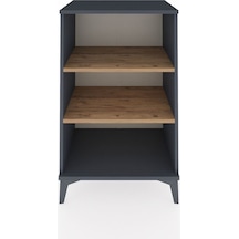 Hyperion Komodin 2 Raflı 60x44x96 Antrasit-çam Antrasit