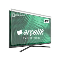 Arçelik Uyumlu A49L67505B TV EKRAN KORUYUCU -  49" inç 123 Ekran