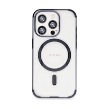 Joko Apple İphone 15 Pro Hilton Magsafe Kapak - Lacivert 0.2M-Çok Renkli