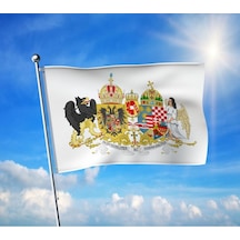 Avusturya-macaristan İmparatorluğu Bayrağı Premium Raşel Kumaş 70x105 Cm Diğer