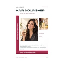 L'carlıe Hair Nourisher Bitkisel Saç Bakım Yağı 100 Ml