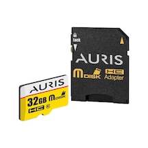 Auris Tf01 Micro Sd 32gb 4k Ultra Hd Adaptörlü Hafıza Kartı