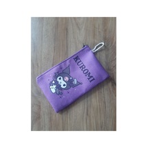 Sanrio Karakterleri Kuromi Mor Zemin Desenli Tasarım Kalaemlik - Cüzdan Diğer