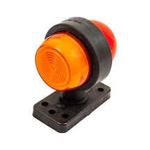 Ahmet Otomotiv Was Model Büyük Boy Maxı Takoz Neon Lamba Sarı-kırmızı 12v-24v