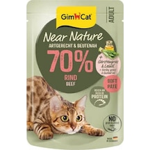 Near Nature Ezme Sığır Etli Pouch Yetişkin Kedi Konservesi 85 Gr