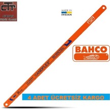 Bahco Sandflex Testere Laması 300.mm 24 Diş Made İn Sweden 4 Adet