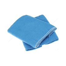 Mavi Flanel Kumaş Temizlik Bezi 12 Li Paket 30-30 Cm