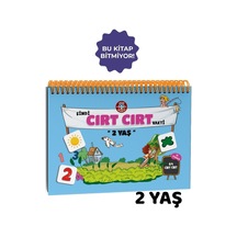 2 Yaş Cırt Cırtlı Etkinlik Kitabı