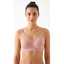 Suısy Soft Touch Fitilli Tül Detaylı Bralet Sütyen Beyaz