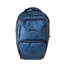 Slazenger Dört Bölmeli Sırt Çantası Baskılı Kolon Lacivert 21131