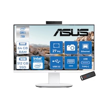 Asus V470VAK-C516512W0DF22 Core 5 210H 64 GB 512 GB SSD 27" Free Dos AIO Masaüstü Bilgisayar