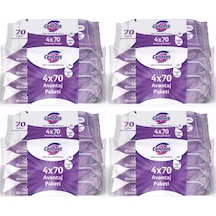 Confort Islak Temizlik Havlusu Mendili Avantaj Paket 4x70 4 Paket