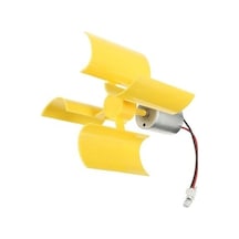 Dikey Eksenli Rüzgar Türbini - Dıy Dc Motor Türbin