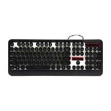 Platoon PL-455 Usb Kablolu Led Işıklı Oyuncu Q Klavye