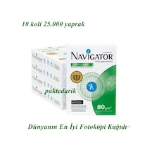 Navigator A4 Fotokopi Kağıdı 80Gr 2500Yaprak X 10 Koli